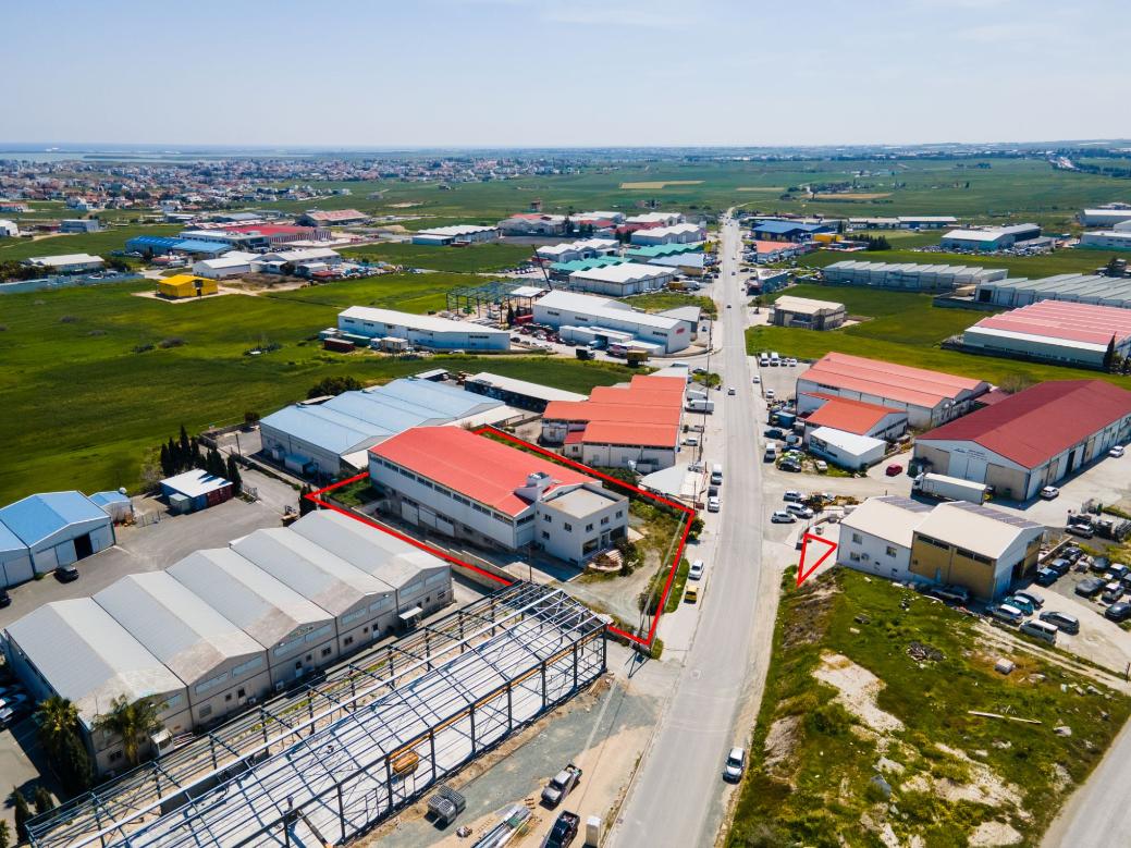Larnaca Property Industrial Warehouse and Field