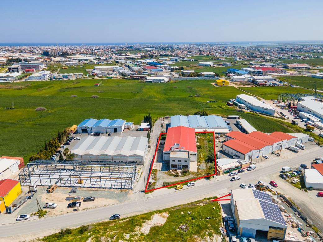 Larnaca Property Industrial Warehouse and Field