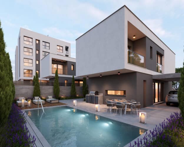 Limassol Property Contemporary Three Bedroom Villa