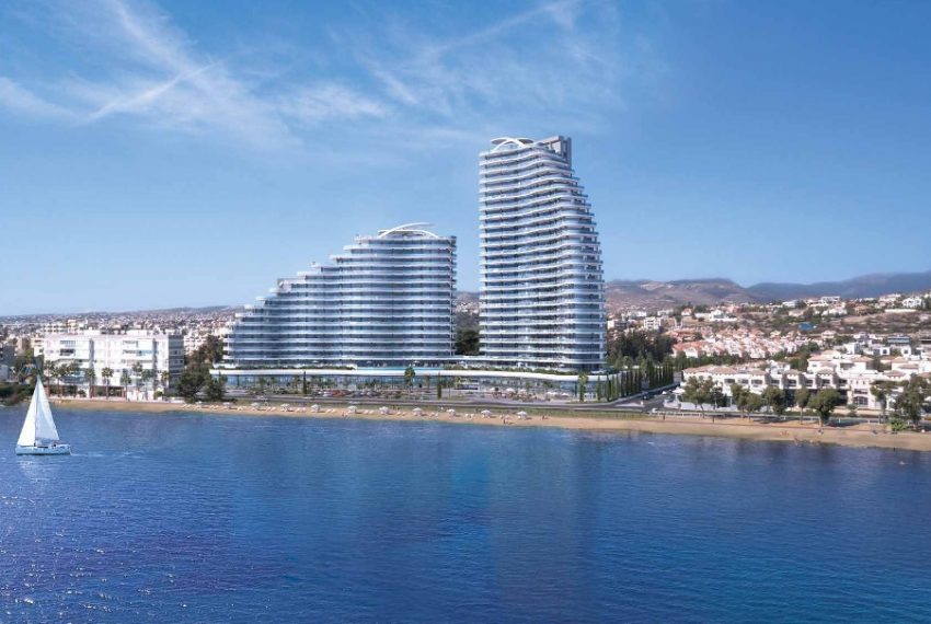 Limassol Property 2 Bedroom Apartment in the Seafront Project