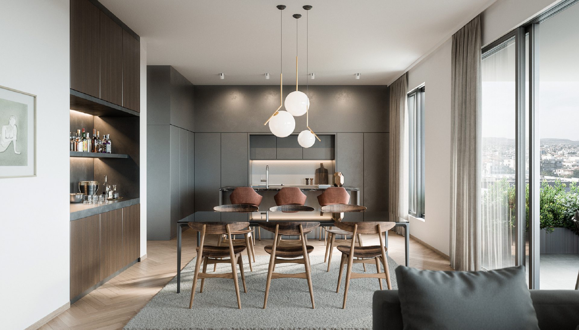Limassol Property Modern Three Bedroom Penthouse