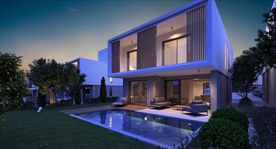 Paphos Property Attractive Detached Villas in The Village