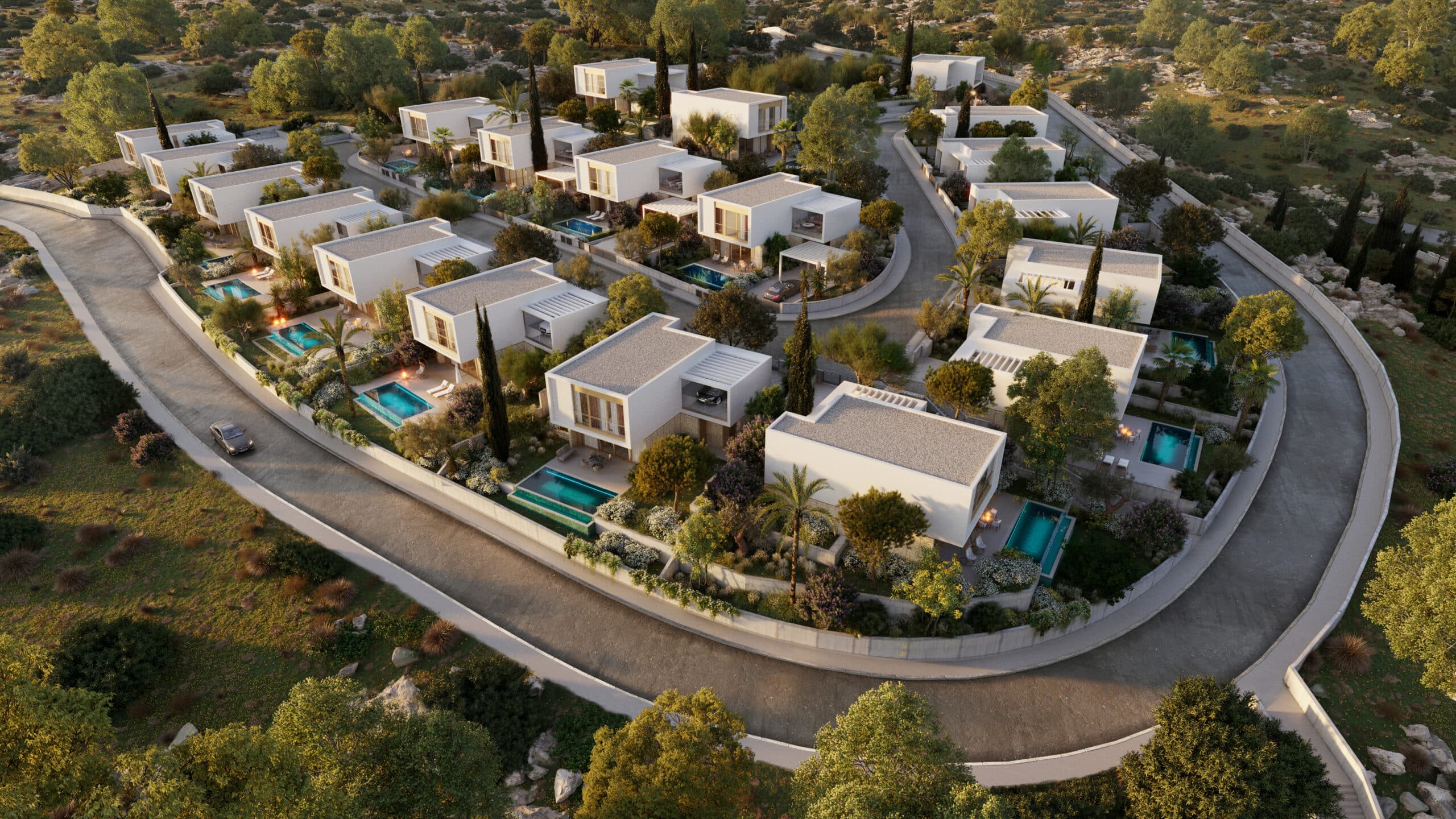 Limassol Property Project of Contemporary Villas