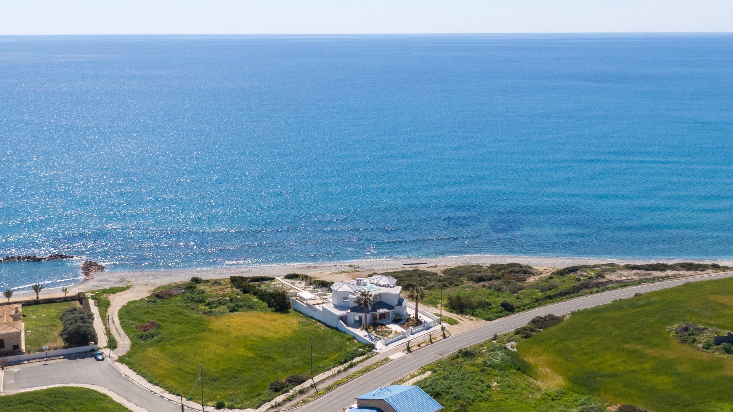 Larnaca Property Stunning Beachfront Villa