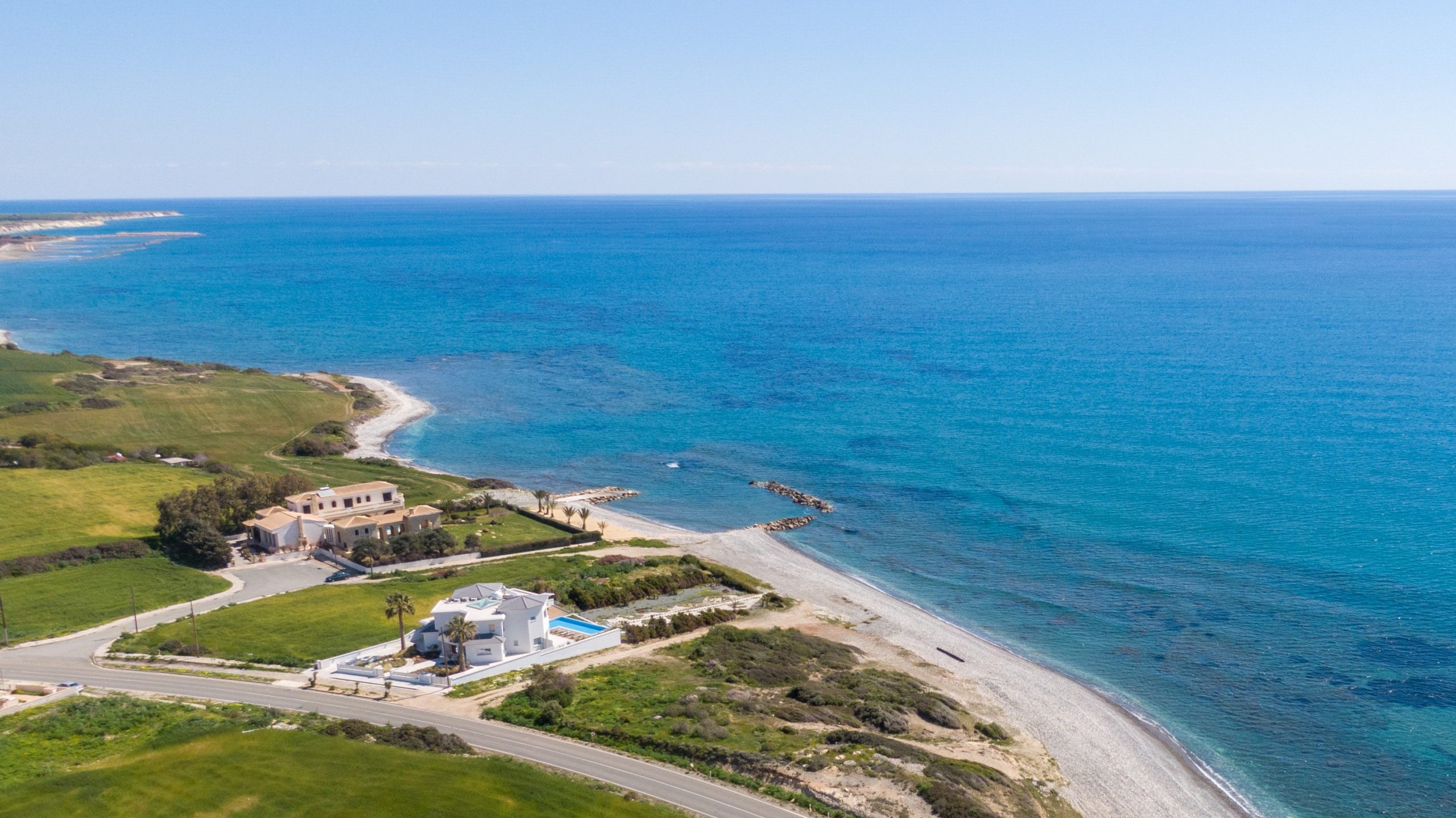Larnaca Property Stunning Beachfront Villa