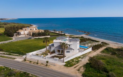 Larnaca Property Stunning Beachfront Villa