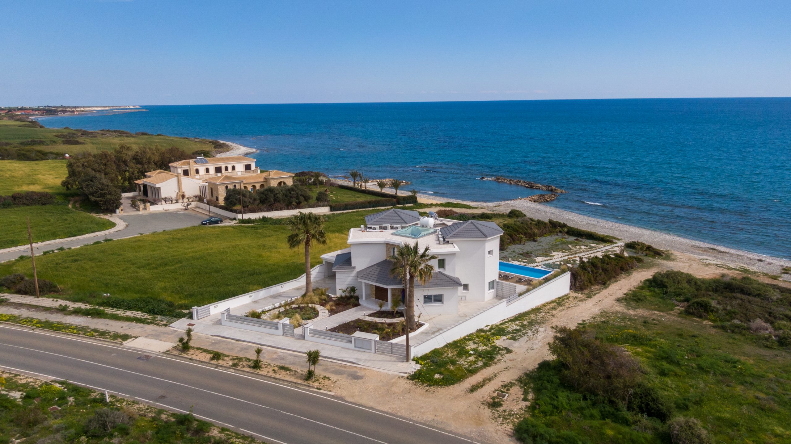 Larnaca Property Stunning Beachfront Villa