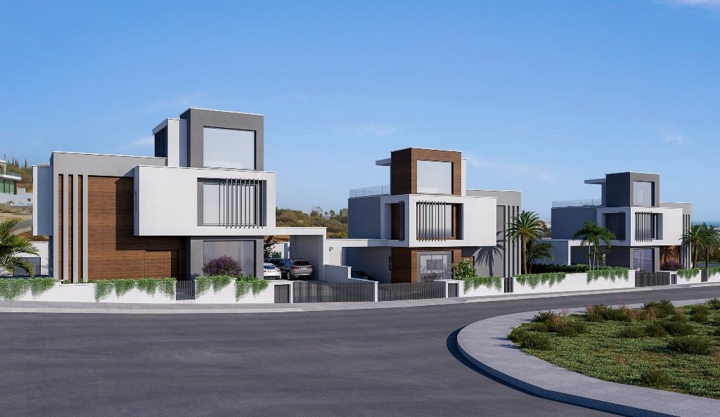 Limassol Property Elite Two Bedroom Villas with Sea Views