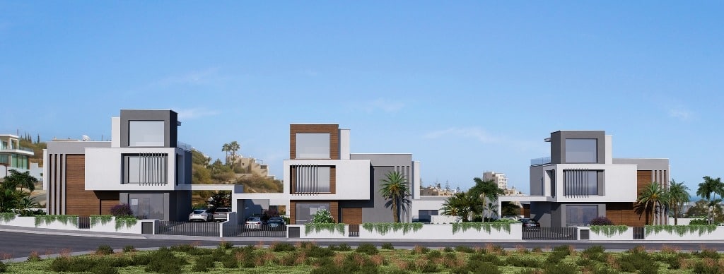 Limassol Property Elite Two Bedroom Villas with Sea Views