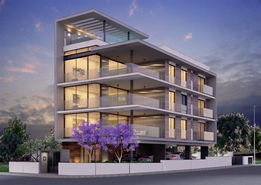 Limassol Property Spacious Penthouse In Town Center