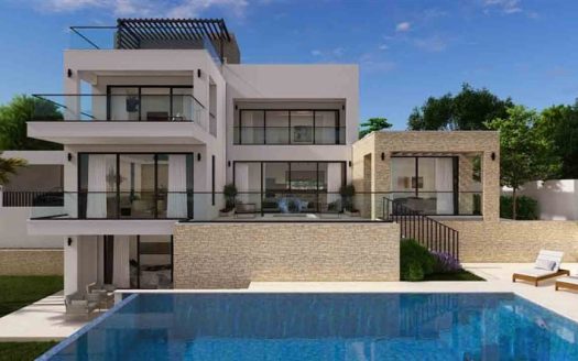 Paphos Property Luxury Seaview Five Bedroom Villa