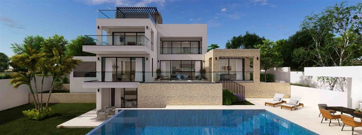 Paphos Property Luxury Seaview Five Bedroom Villa