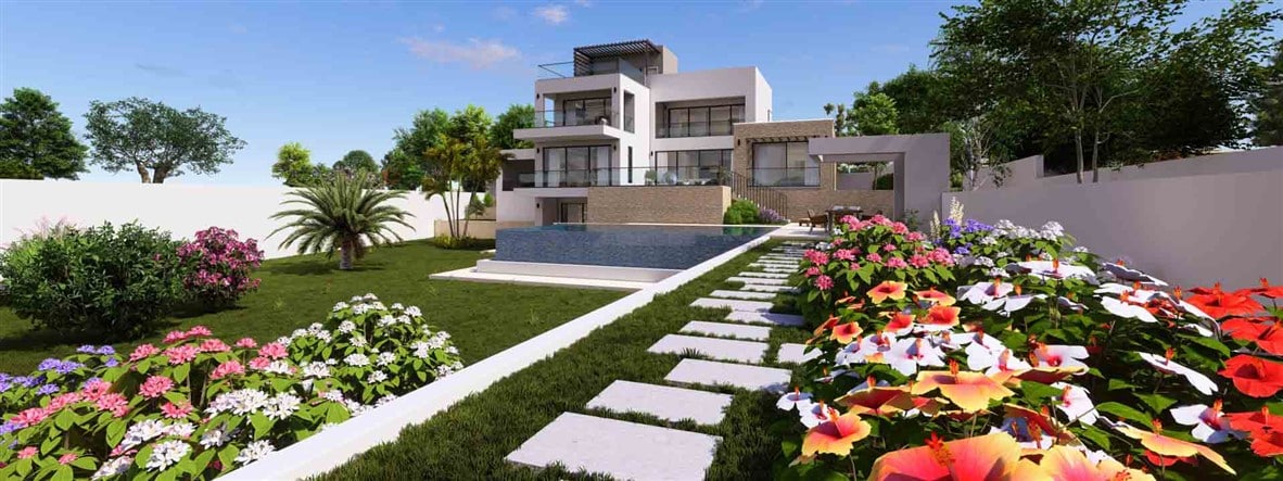 Paphos Property Luxury Seaview Five Bedroom Villa