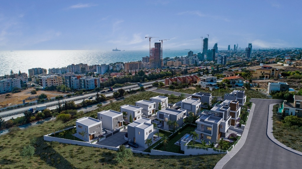 Limassol Property Elite Two Bedroom Villas with Sea Views