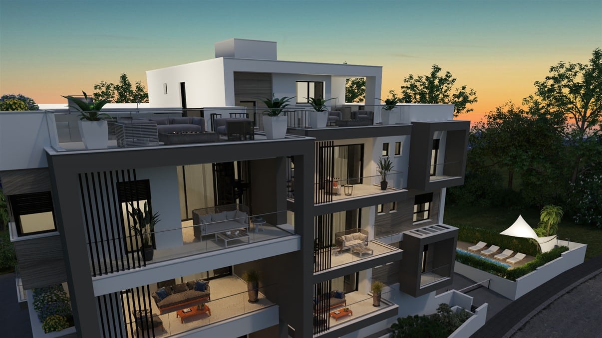 Limassol Property Three Bedroom Apartment with Extra Room