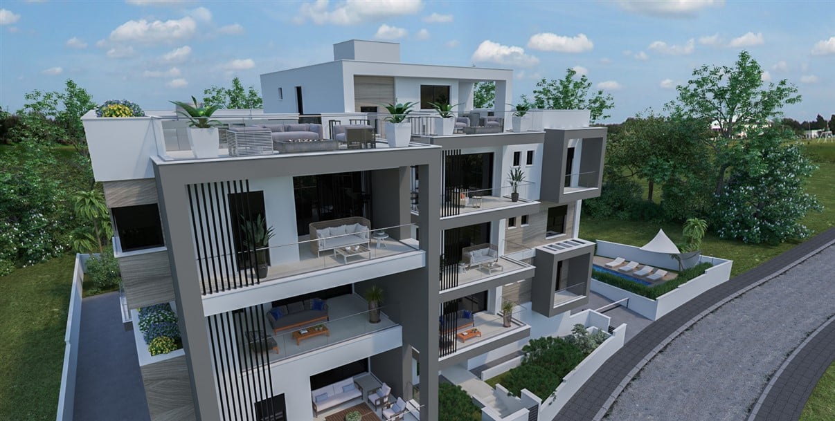 Limassol Property Two Bedroom Apartment with Extra Room