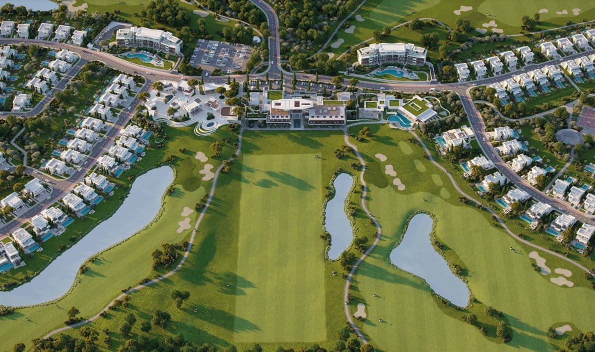 Limassol Property Plot in Golf Resort-804 m2