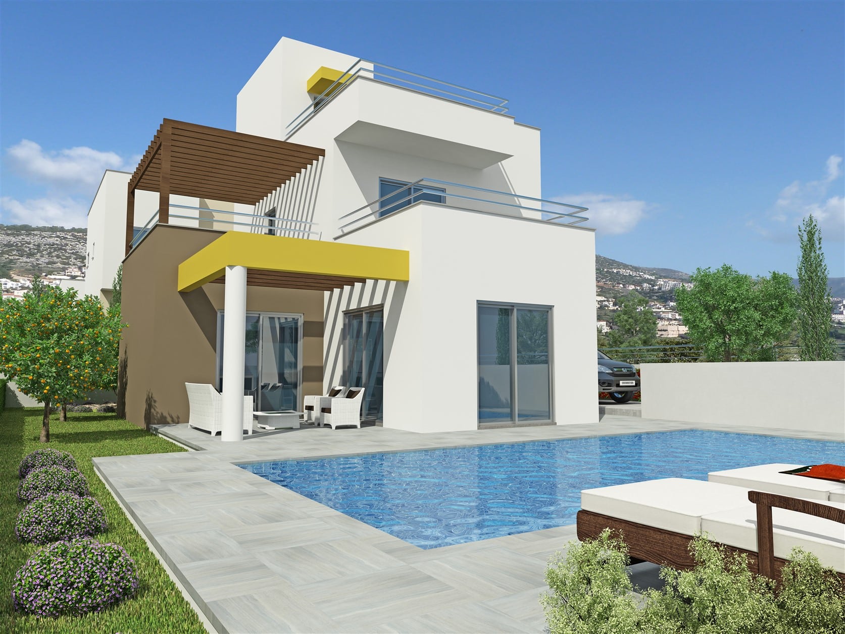 Paphos Property Three Bedroom Villa