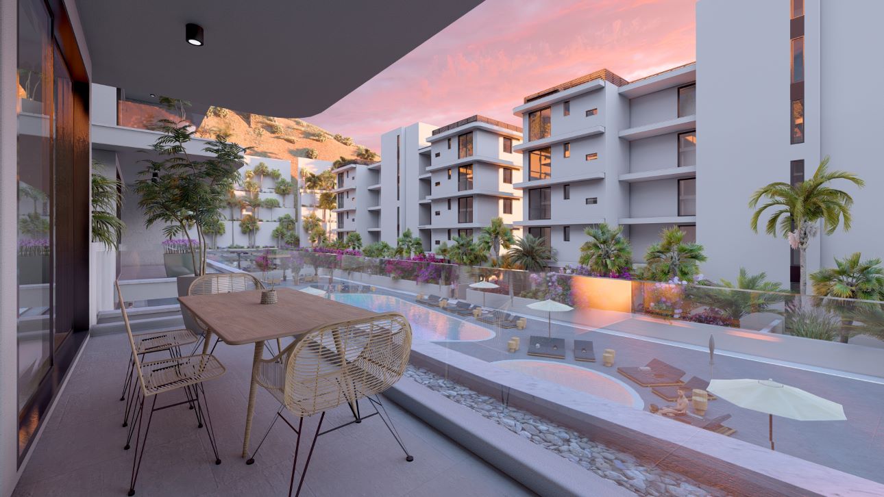 Limassol Property Two Bedroom Apartment in Gated Complex