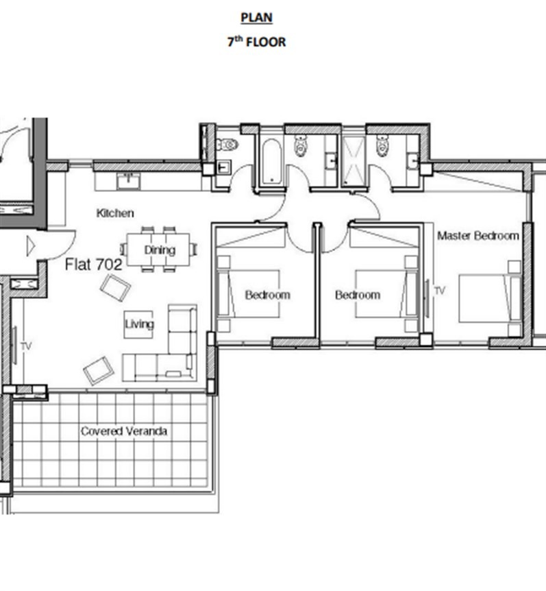 Limassol Property Three Bedroom Luxury Apartment