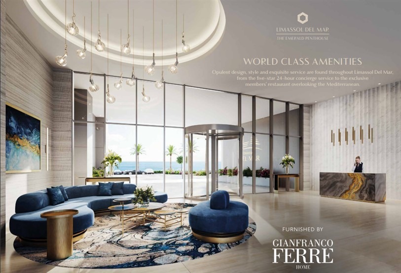 Limassol Property Magnificent Penthouse On Beachfront Road