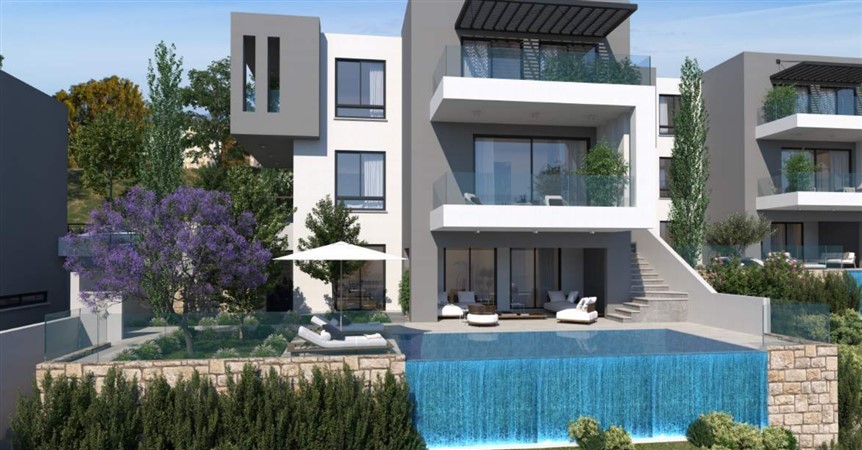 Paphos Property Three Storey Villas