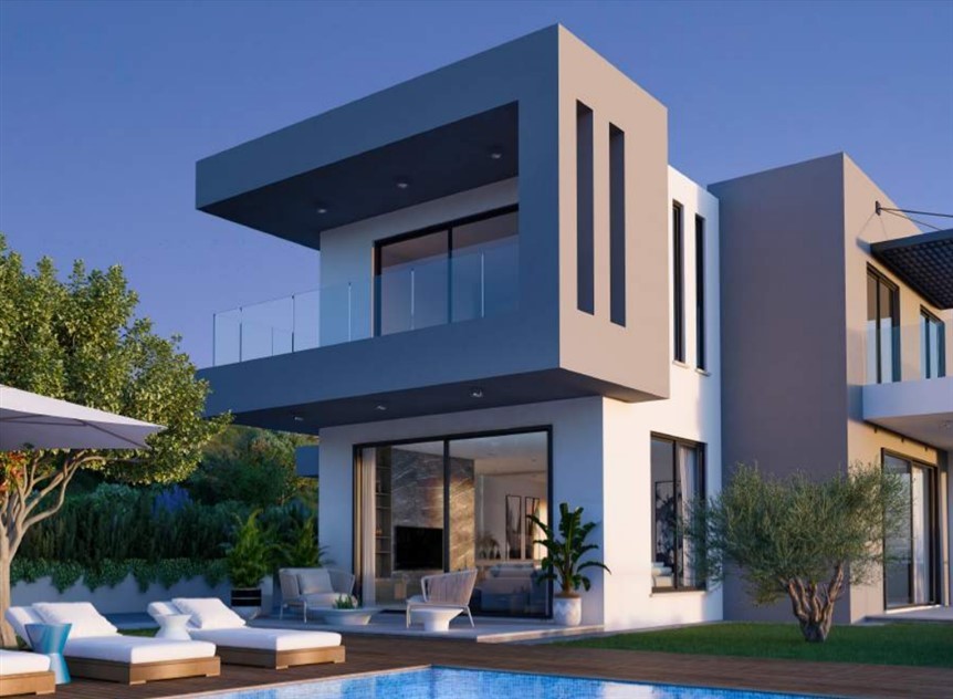 Paphos Property Three Storey Villas