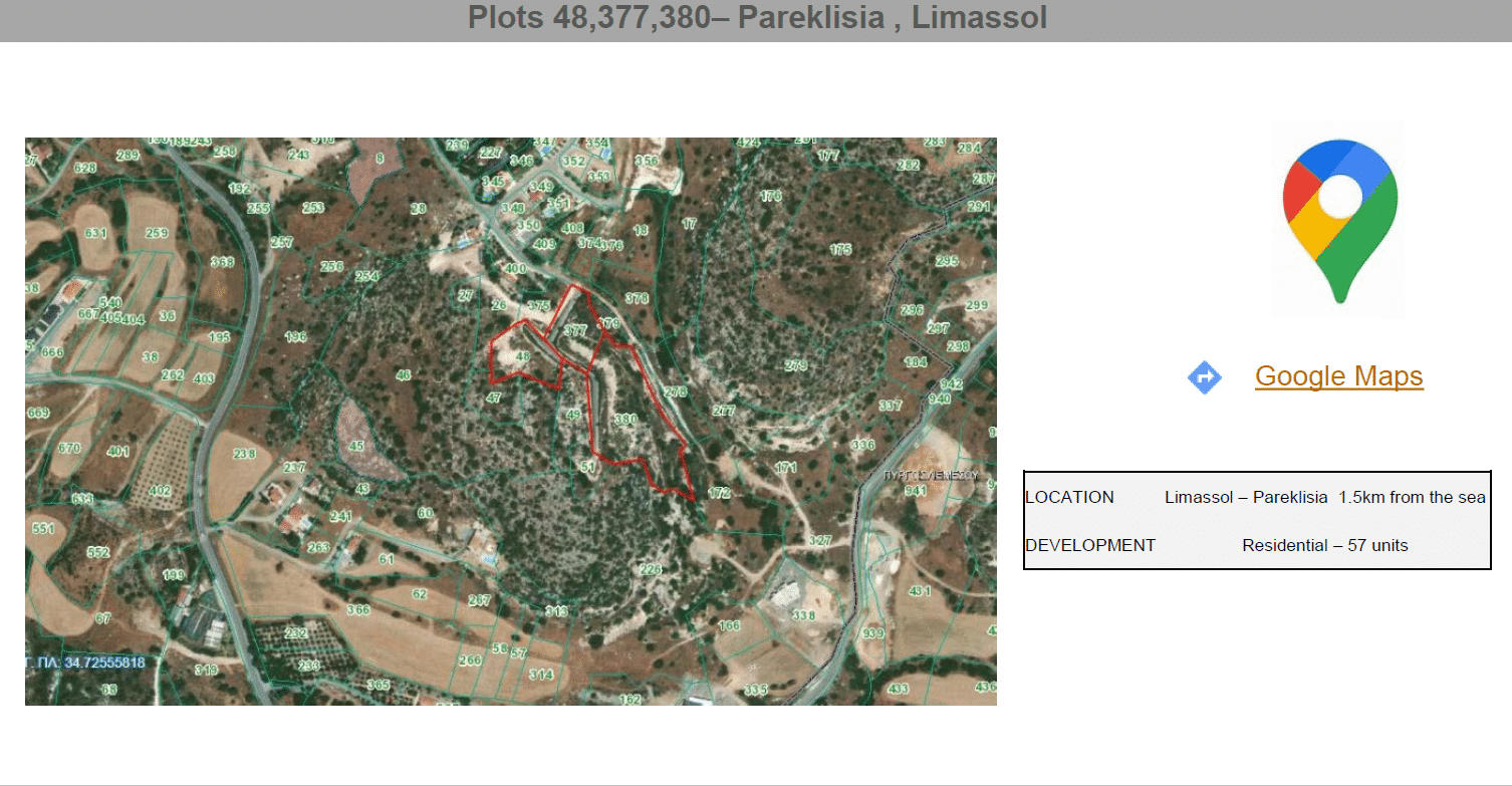 Limassol Property Project of Contemporary Villas