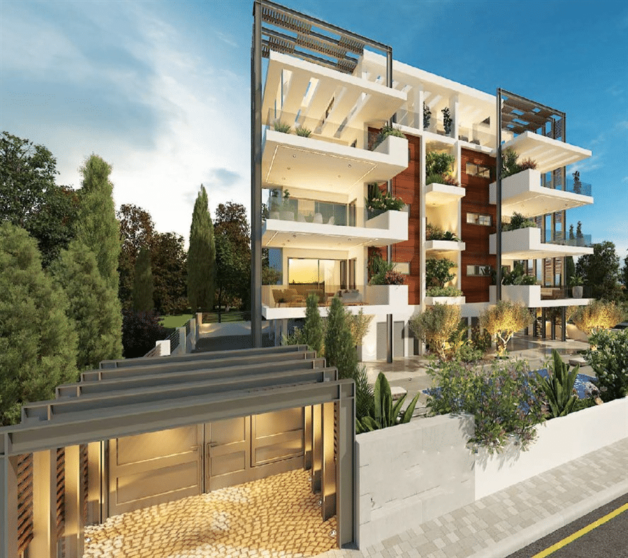 Paphos Property 2 Bedroom Penthouse with Large Terrace