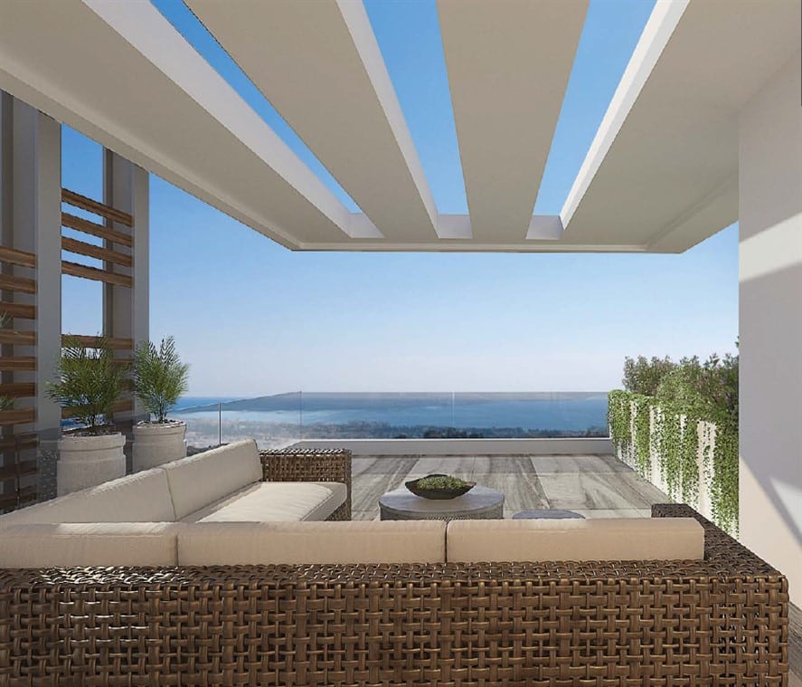 Paphos Property 2 Bedroom Penthouse with Large Terrace