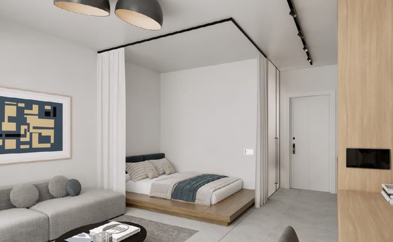 Limassol Property Modern Studio in Historical Center