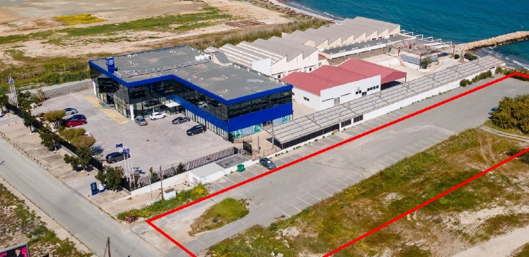 Larnaca Property Seafront Commercial Plot in Chrysopolitissa – 3,590 m2