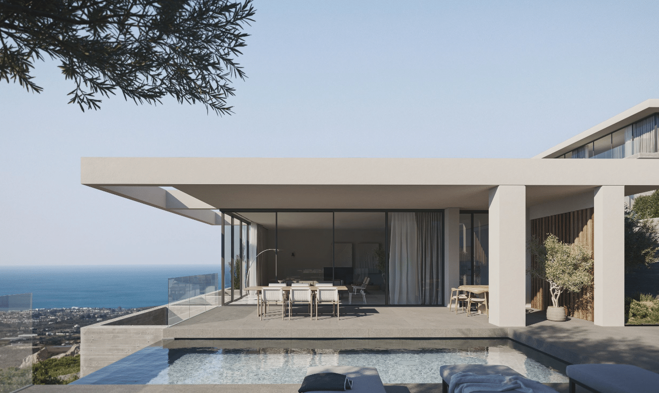 Paphos Property Neo-Design Villas in the Luxury Community