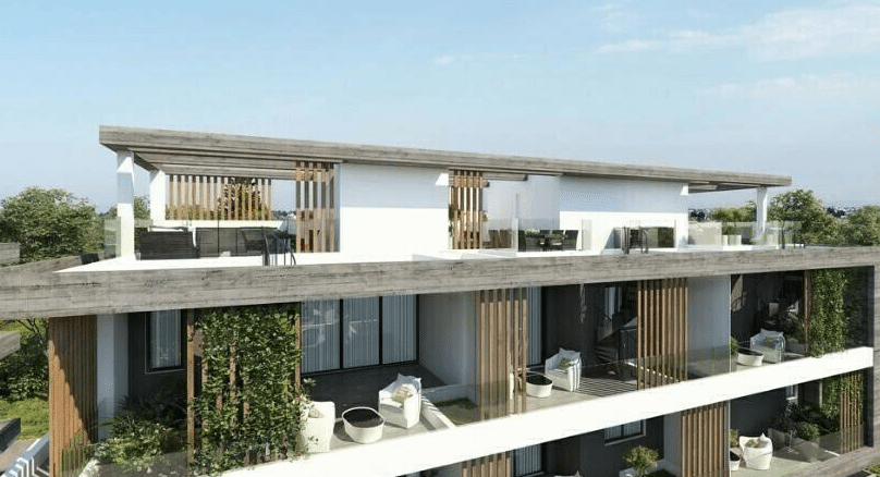 Larnaca Property 3 Bedroom Penthouse Apartment in Livadia