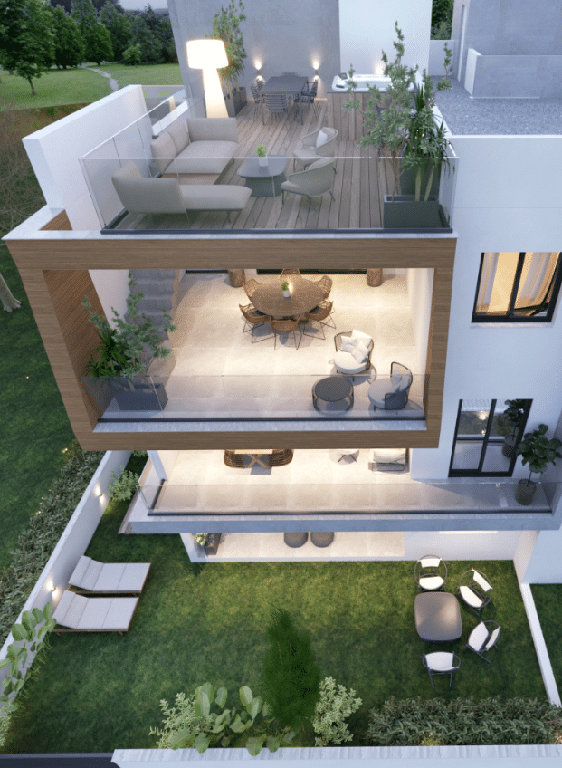 Larnaca Property 2 Bedroom Penthouse Apartment in Livadia