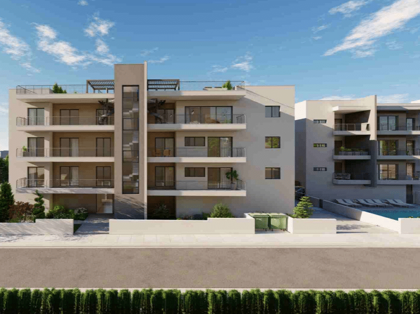 Paphos Property Brand New 2 Bedroom Apartment