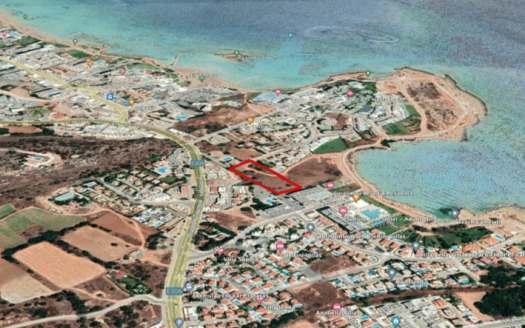Ayia Napa Property Plot – 5216 m2 Sea Front