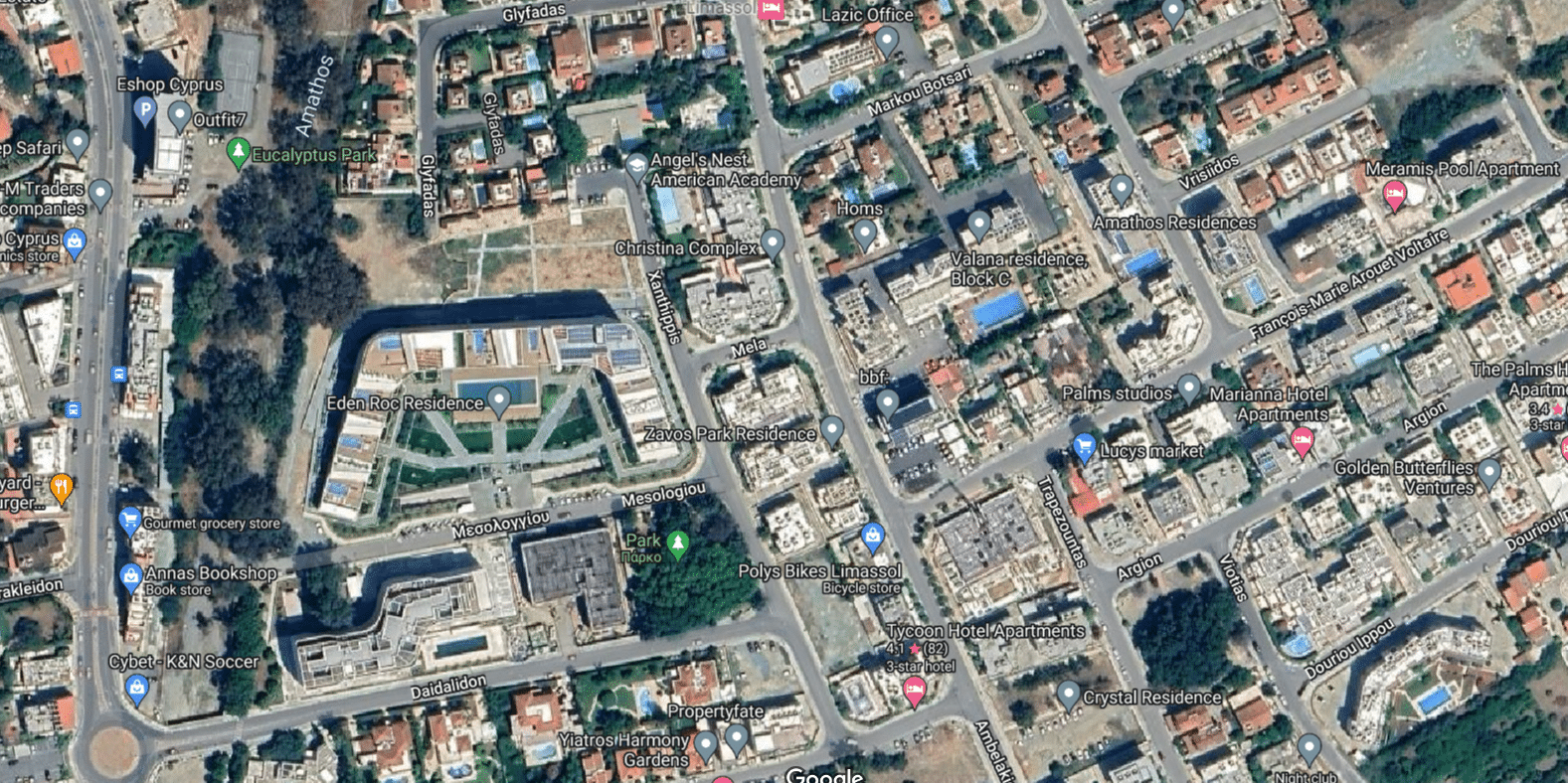 Limassol Property Residential Plot -1.780 m2