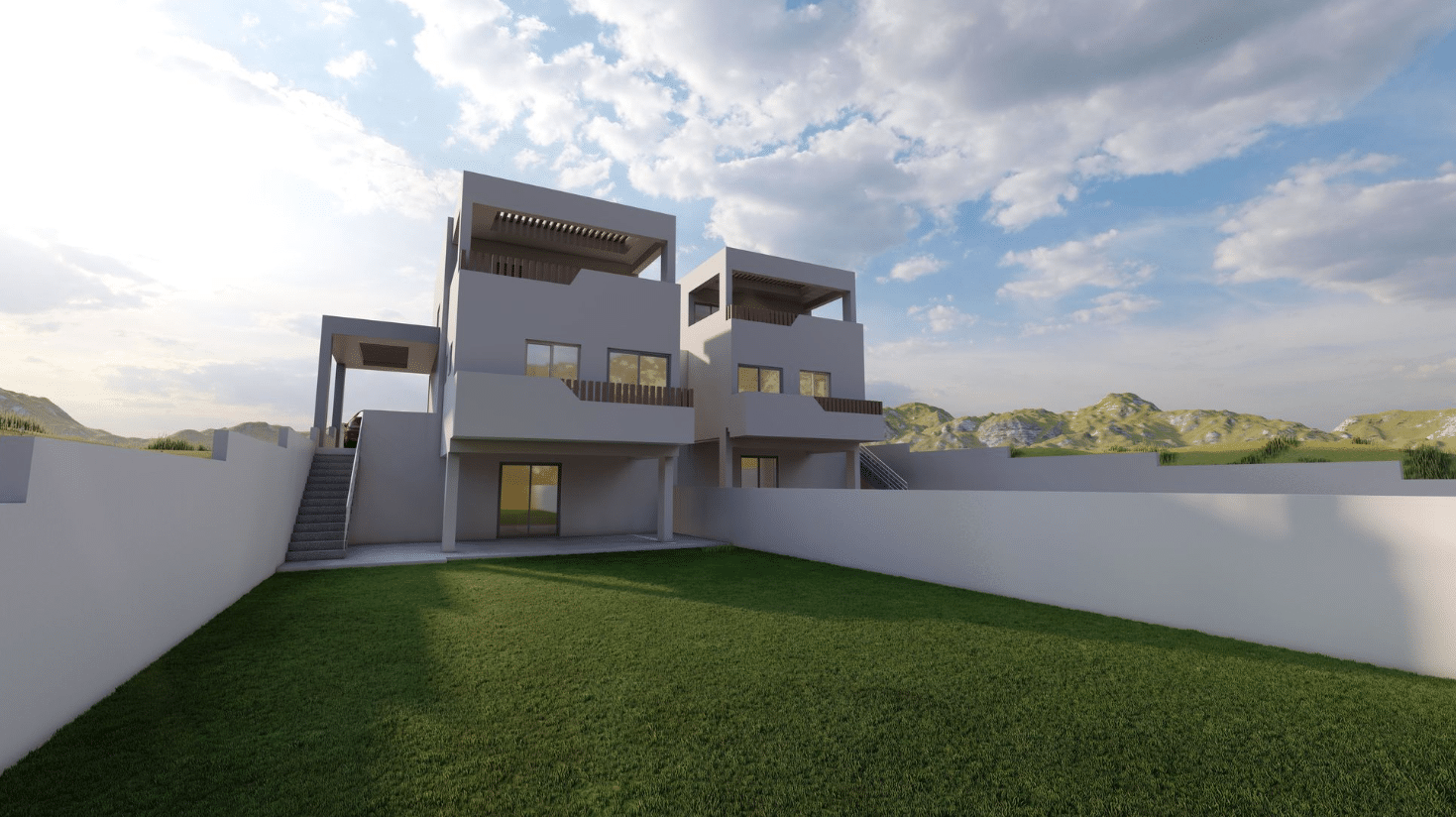 Limassol Property Brand New Two – 3 Bedroom Houses in Prastio