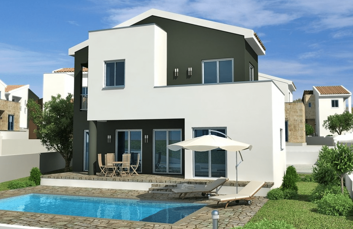 Limassol Property Brand New 2 Bedroom Townhouses in Pissouri