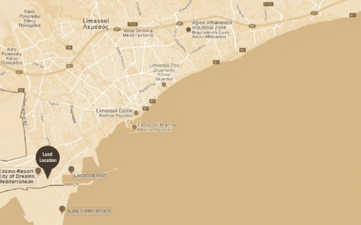 Limassol Property Exclusive Residential Plot in Zakaki- 50.000 m2