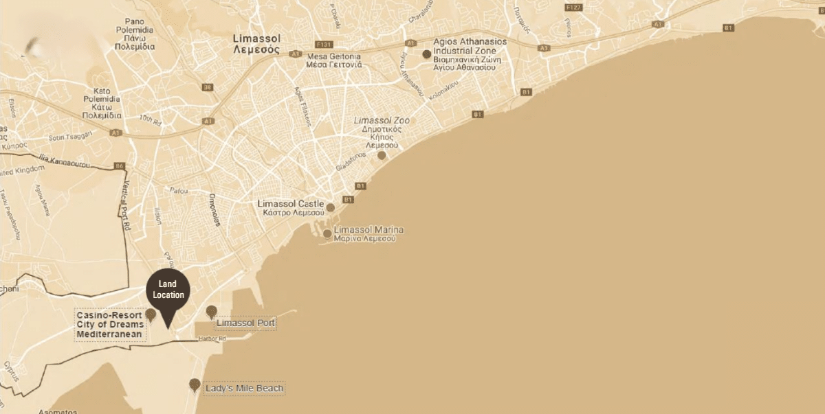 Limassol Property Exclusive Residential Plot in Zakaki- 50.000 m2