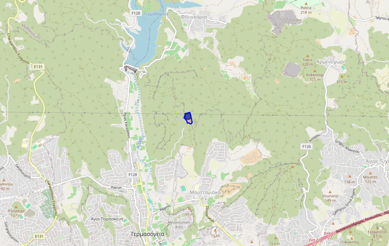 Limassol Property Field in Korfi – 1.337 m2