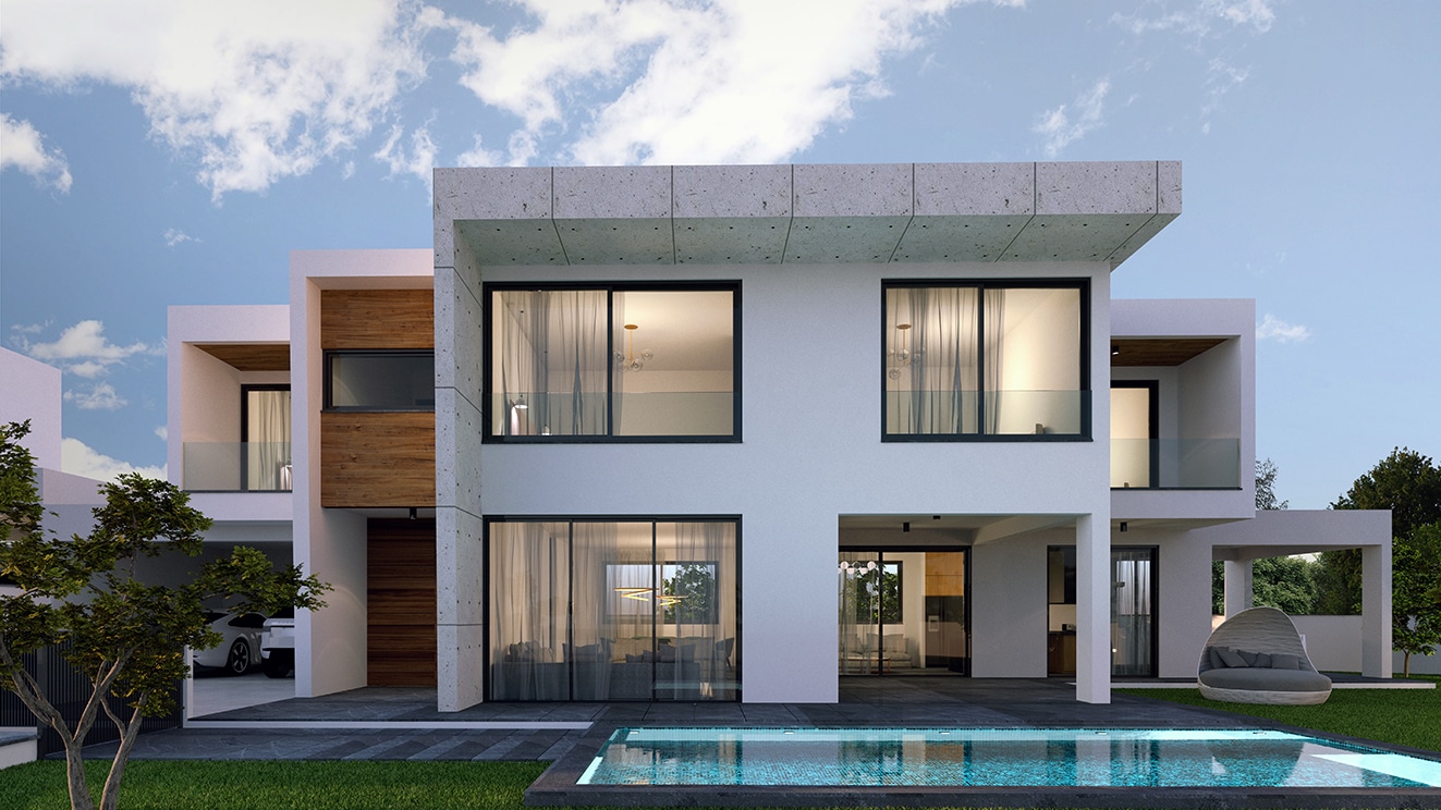 Limassol Property Contemporary Three Bedroom Villa