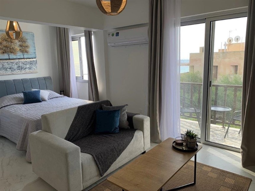 Larnaca Property Cozy Seafront Studio