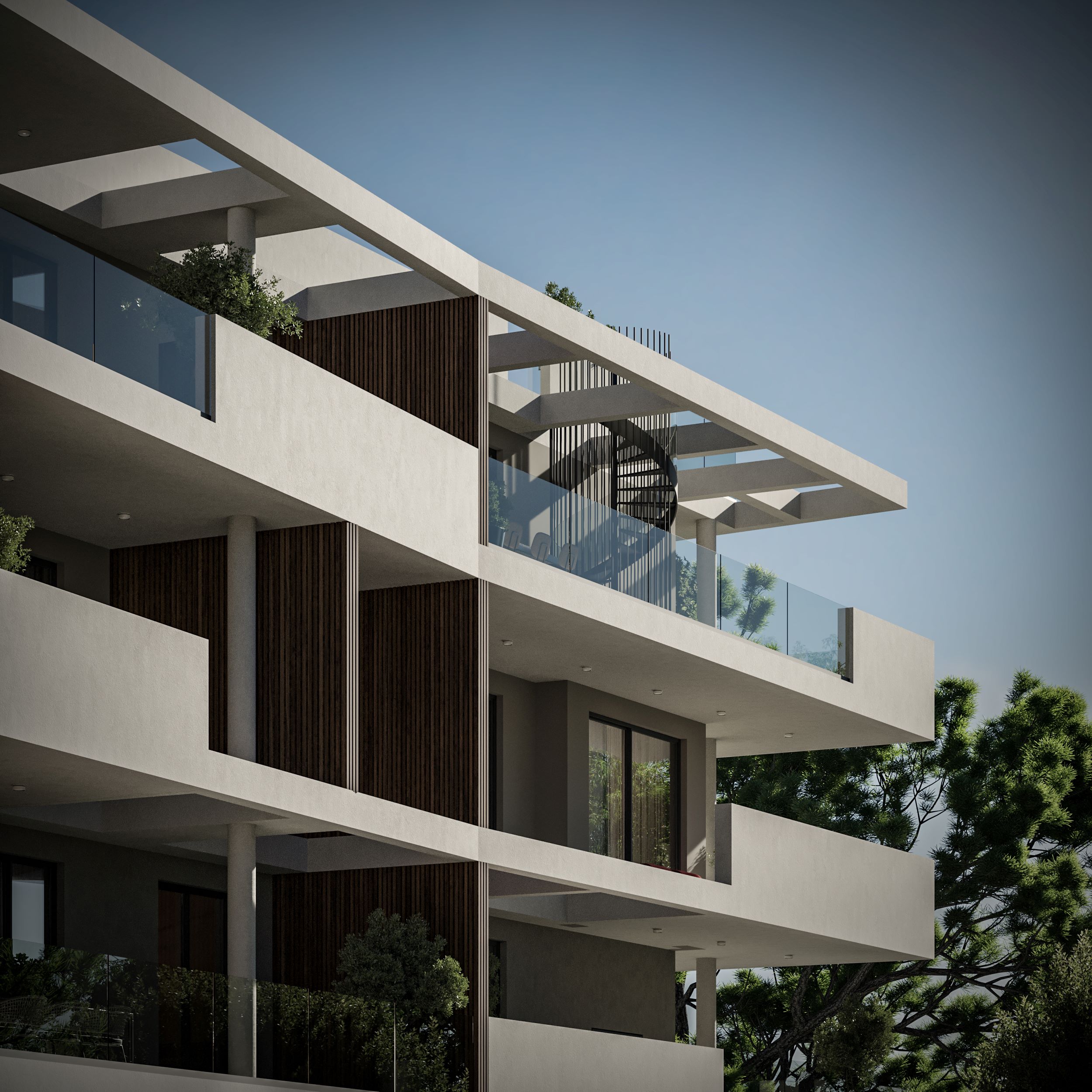 Larnaca Property Contemporary Two Bedroom Penthouse