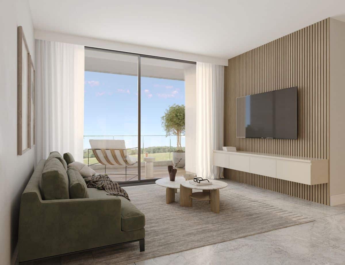 Paphos Property Two Bedroom Apartment in Residential Complex