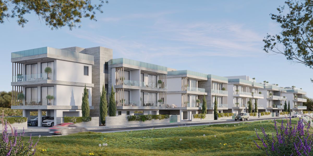 Paphos Property Two Bedroom Apartment in Residential Complex