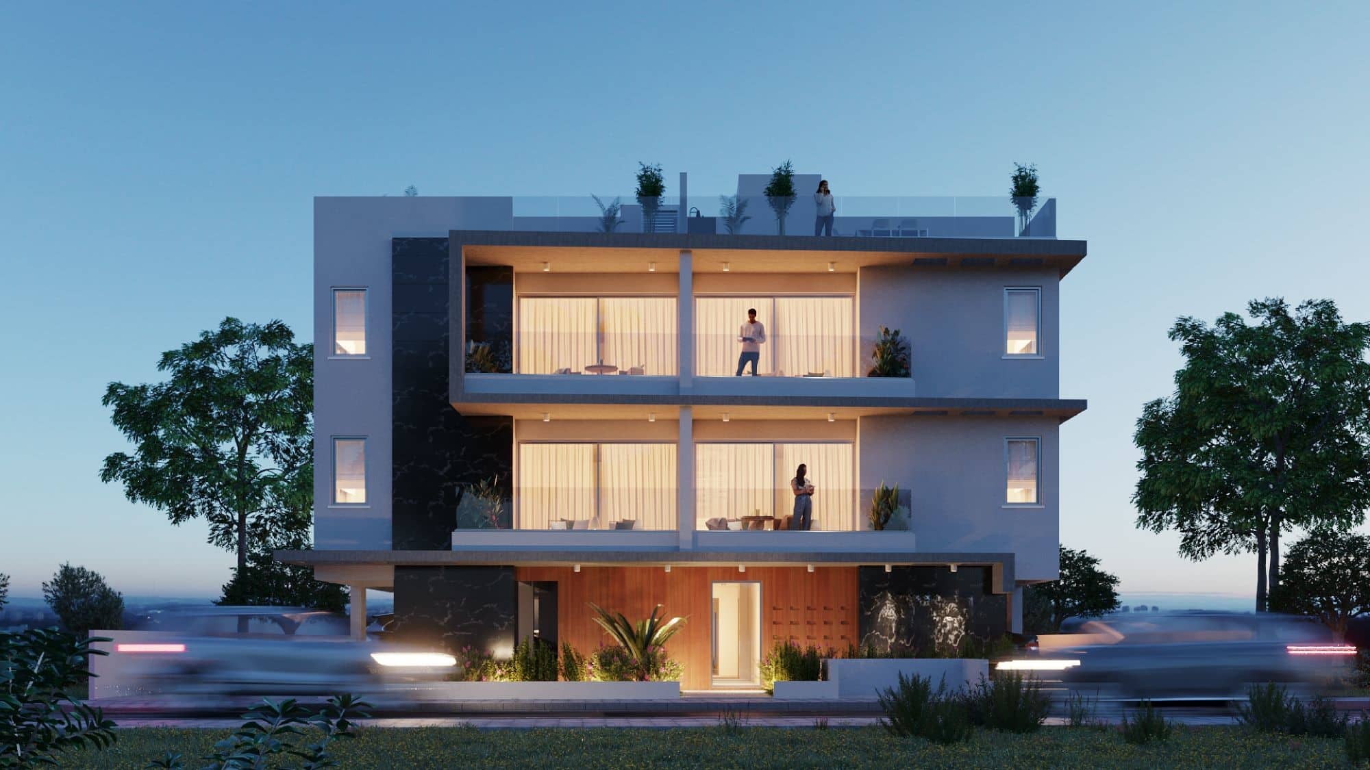 Larnaca Property Modern One Bedroom Penthouse