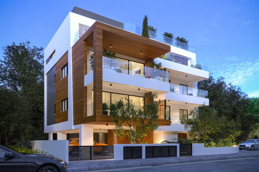 Limassol Property Penthouse With Roof Garden in Columbia Area